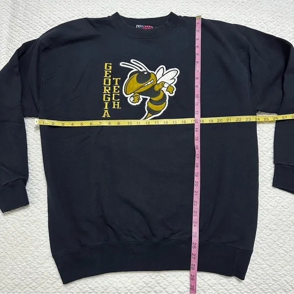 Vintage Georgia Tech Max Kohl Sportswear Black Men’s Size Large